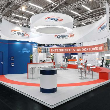 CHEMION Messestand