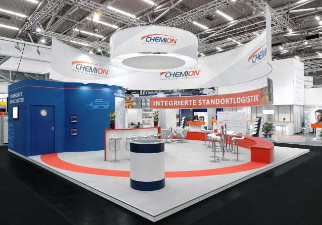CHEMION Messestand