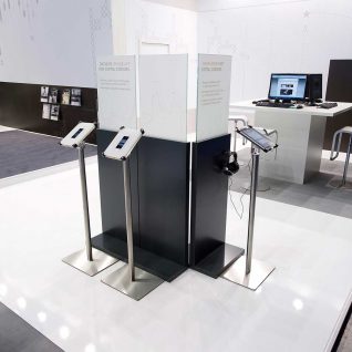 Messestand: cortal consors - Messe: Invest - Messestandort: Stuttgart - Standfläche: 126m² - Standtyp: Kopfstand