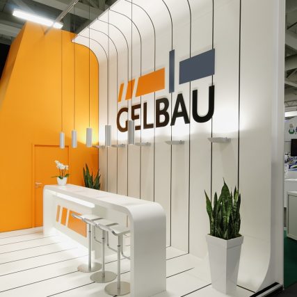 Gelbau Messestand auf der InnoTrans in Berlin