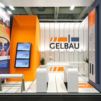 Gelbau Messestand auf der InnoTrans in Berlin