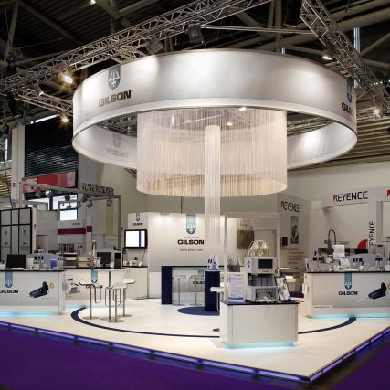 GILSON Messestand auf der Analytica in München