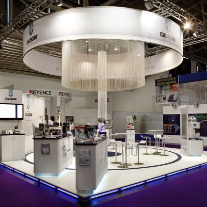 GILSON Messestand auf der Analytica in München