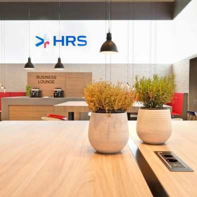 Messestand: HRS GmbH - Messe: ITB - Messestandort: Berlin - Standfläche: 180m² - Standtyp: Eckstand