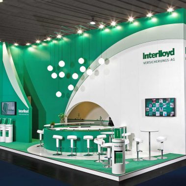 INTERLLOYD Messestand von Blickfang Messebau