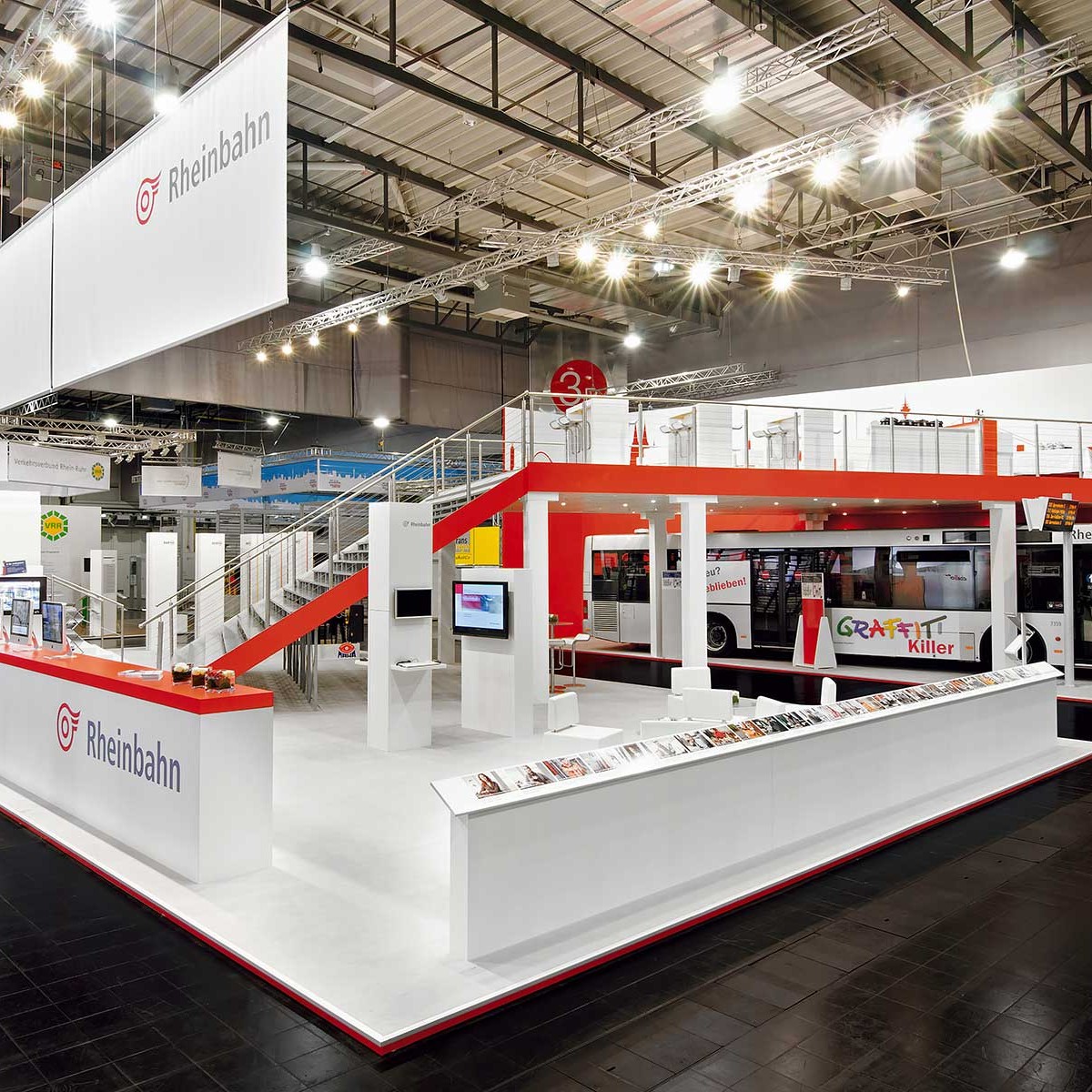 KVB Messestand von Blickfang Messebau KVB Messestand von Blickfang Messebau