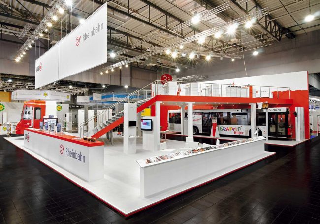 KVB Messestand von Blickfang Messebau