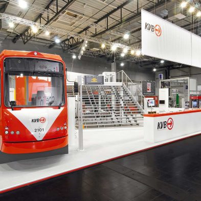 KVB / Rheinbahn Messestand