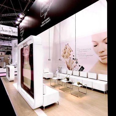 BRIGITTE KETTNER Messestand auf der Beauty in Düsseldorf