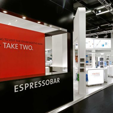 MECTRON Messestand auf der IDS in Köln