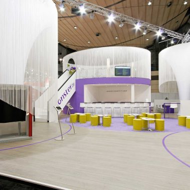 Monster.de Messestand auf der CeBit in Hannover