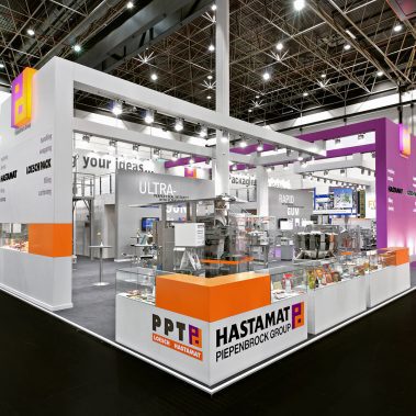 Piepenbrock Messestand auf der Interpack in Düsseldorf