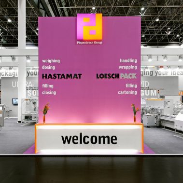 Piepenbrock Messestand auf der Interpack in Düsseldorf