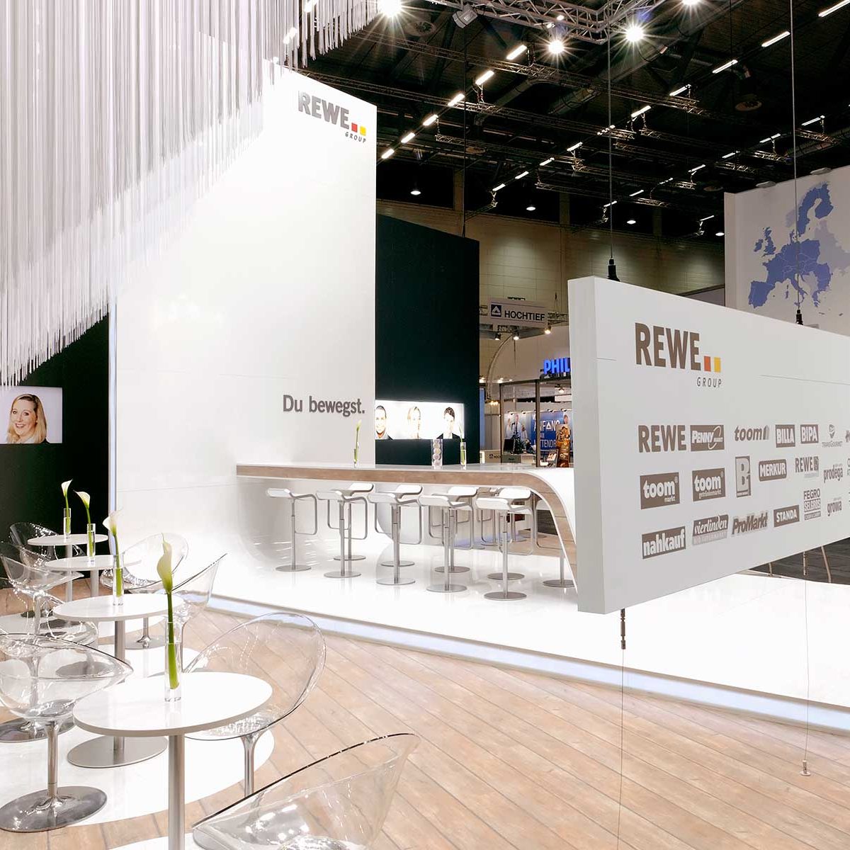 Rewe Group Messestand Rewe Group Messestand