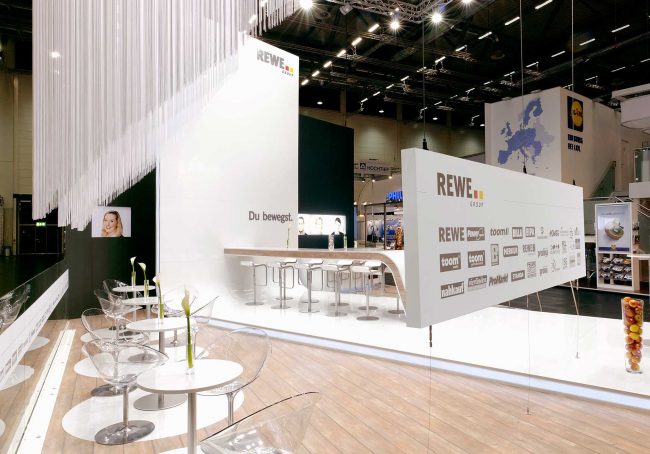 Rewe Group Messestand