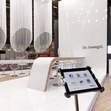 Messestand: REWE Group - Messe: Absolventenkongress - Messestandort: Köln - Standtyp: Kopfstand