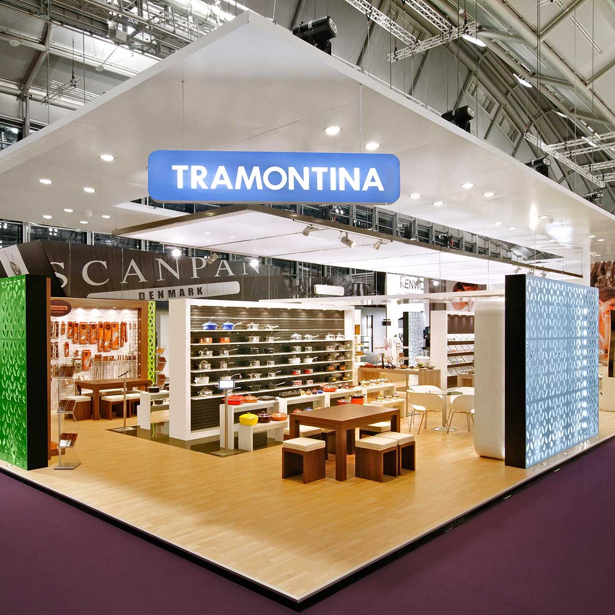 Tramontina Messestand Messestand: Tramontina Germany GmbH - Messe: Ambiente - Messestandort: Frankfurt - Standfläche: 253m² - Standtyp: Kopfstand