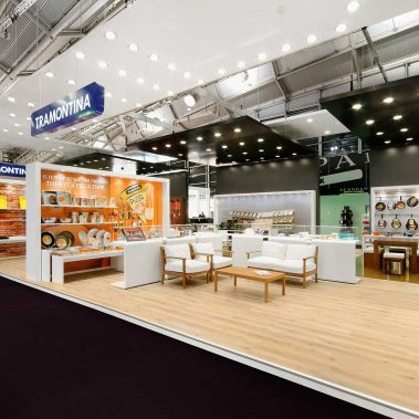 Messestand: Tramontina Germany GmbH - Messe: Ambiente - Messestandort: Frankfurt - Standfläche: 253m² - Standtyp: Kopfstand