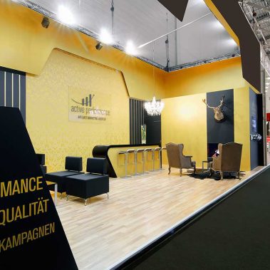 Messestand: Active Performance GmbH - Messe: Dmexco - Messestandort: Köln - 60m² - Reihenstand