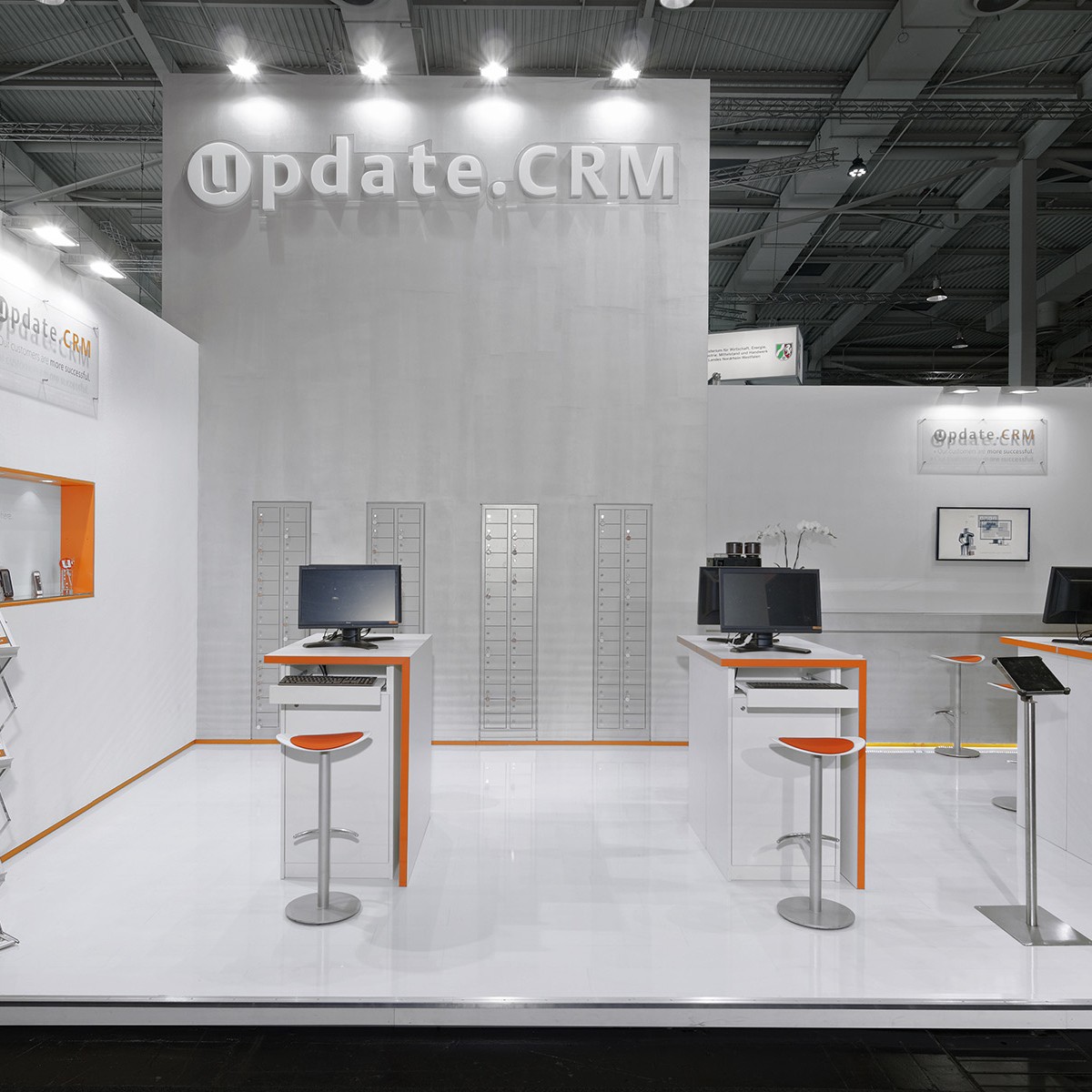 update CeBit Hannover Messestand von Blickfang Messebau 4 update CeBit Hannover Messestand von Blickfang Messebau 4