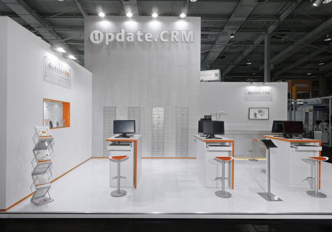 update CeBit Hannover Messestand von Blickfang Messebau 4
