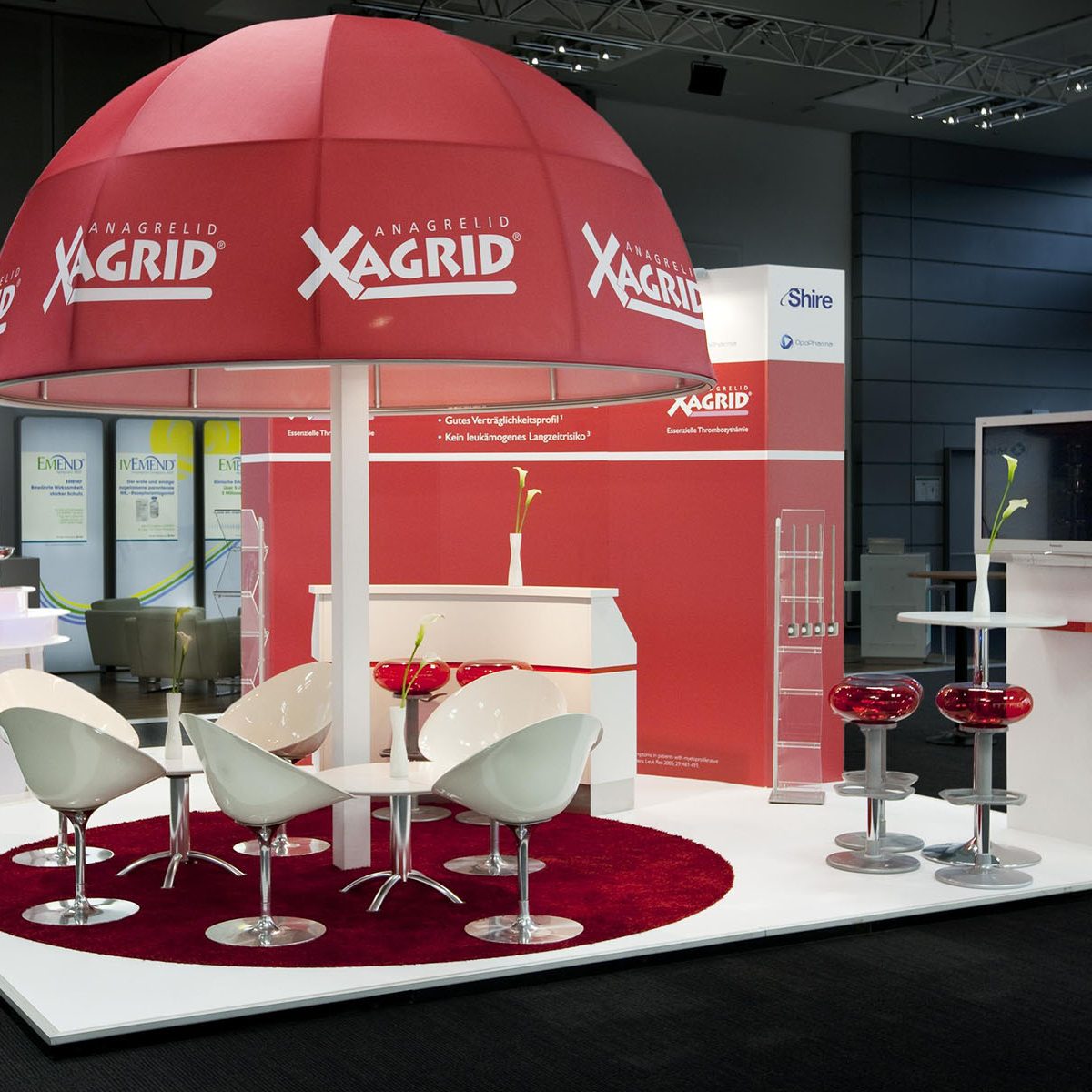 Shire Messestand DGHO Stuttgart von Blickfang Messebau Shire Messestand DGHO Stuttgart von Blickfang Messebau