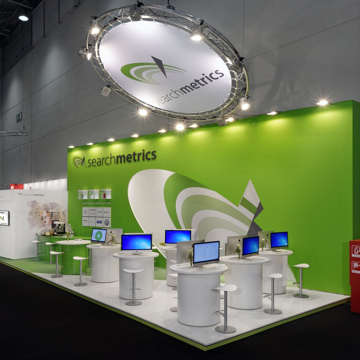 Searchmetrics Messestand auf der dmexco Searchmetrics Messestand auf der dmexco