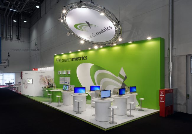 Searchmetrics Messestand auf der dmexco