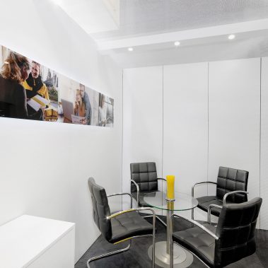 Messestand: Deutsche Post AG - Messe: CO-REACH - Messestandort: Nürnberg - Standfläche: 80m² - Standtyp: Inselstand