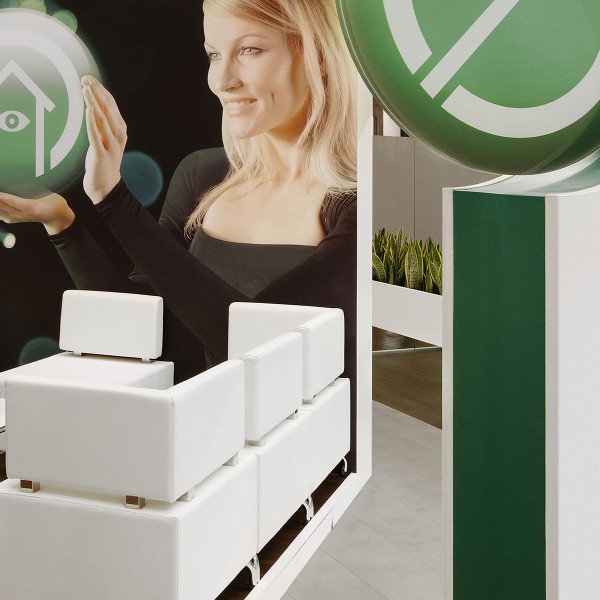 Primion Security Essen Messestand von Blickfang Messebau 4