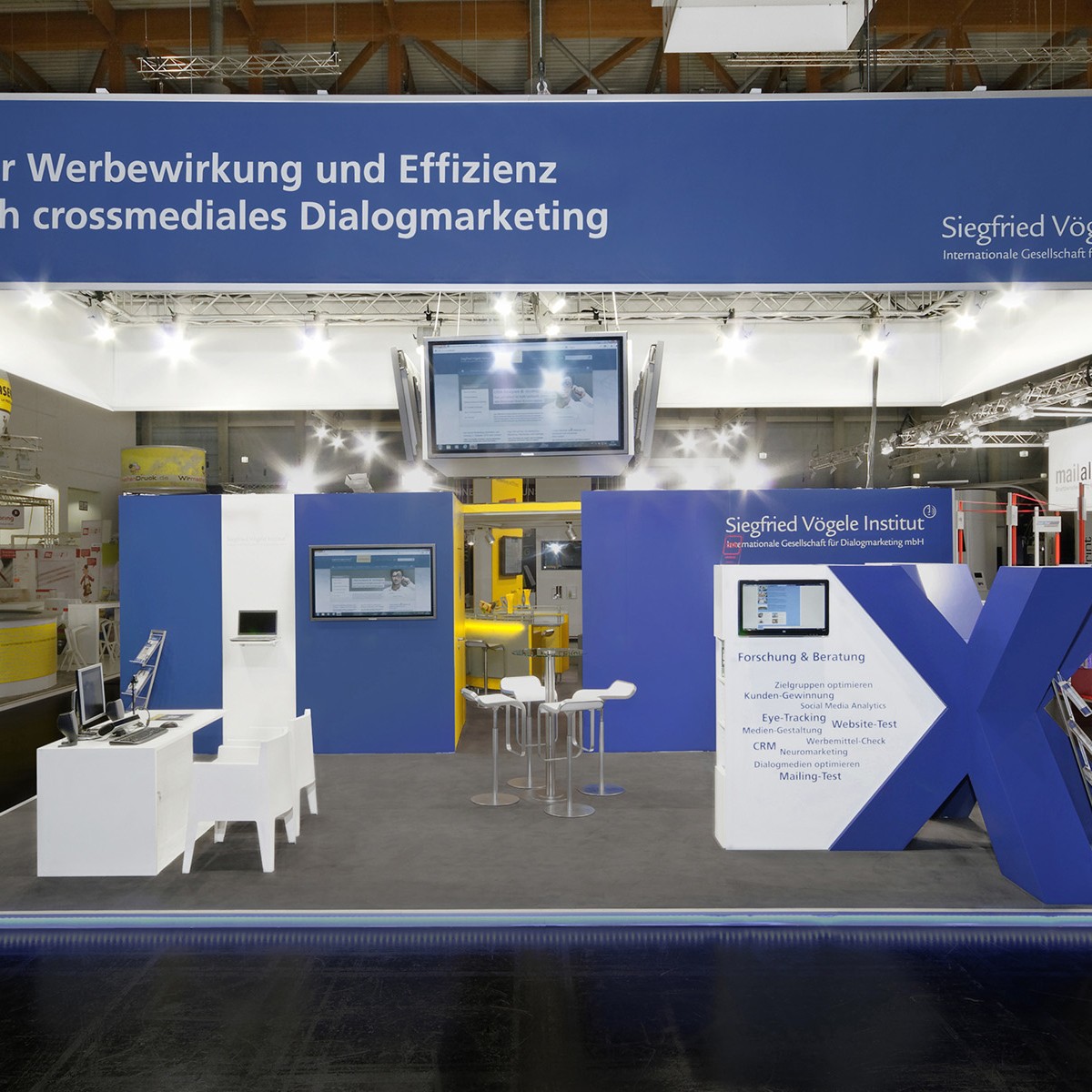 Siegfried Vögele Institut Messestand Siegfried Vögele Institut Messestand