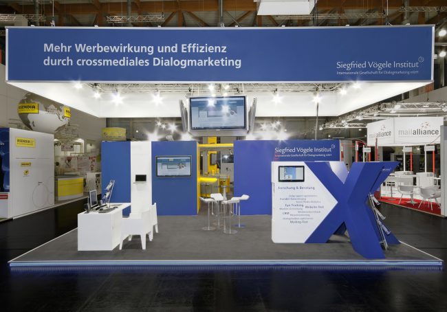 Siegfried Vögele Institut Messestand