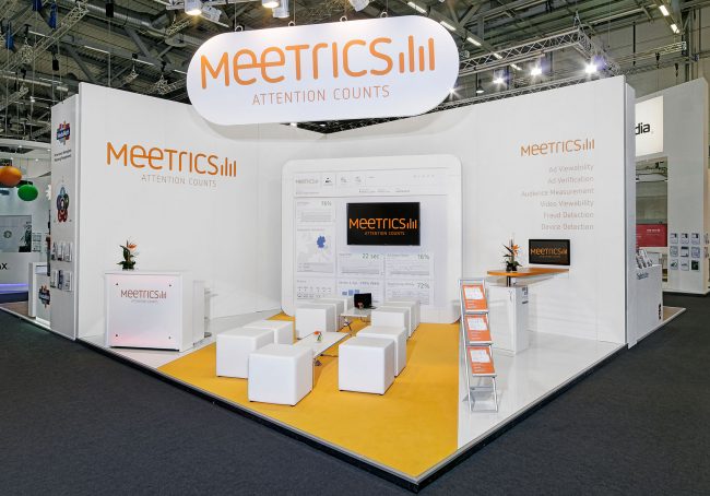 Meetrics Messestand dmexco Köln