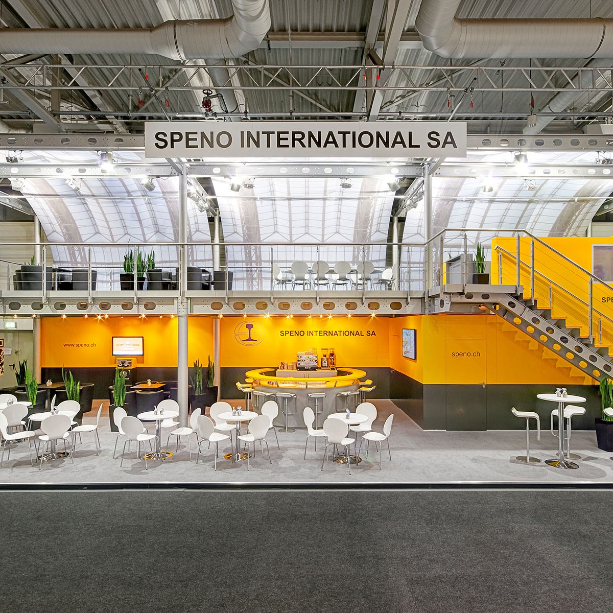 Speno international Messestand Innotrans Berlin