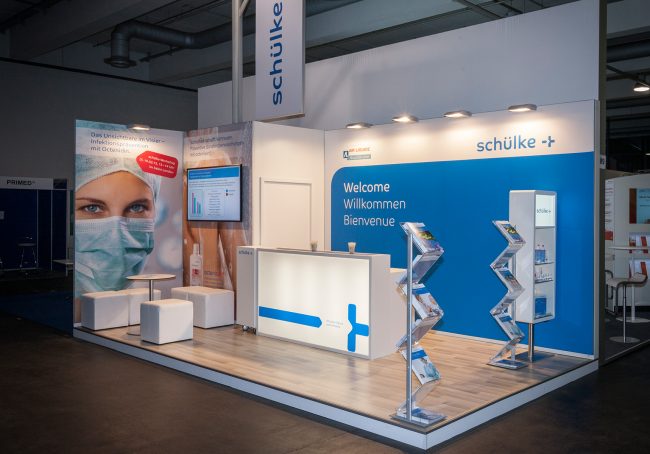 Schuelke Messestand Symposium-Intensivmedizin-Bremen