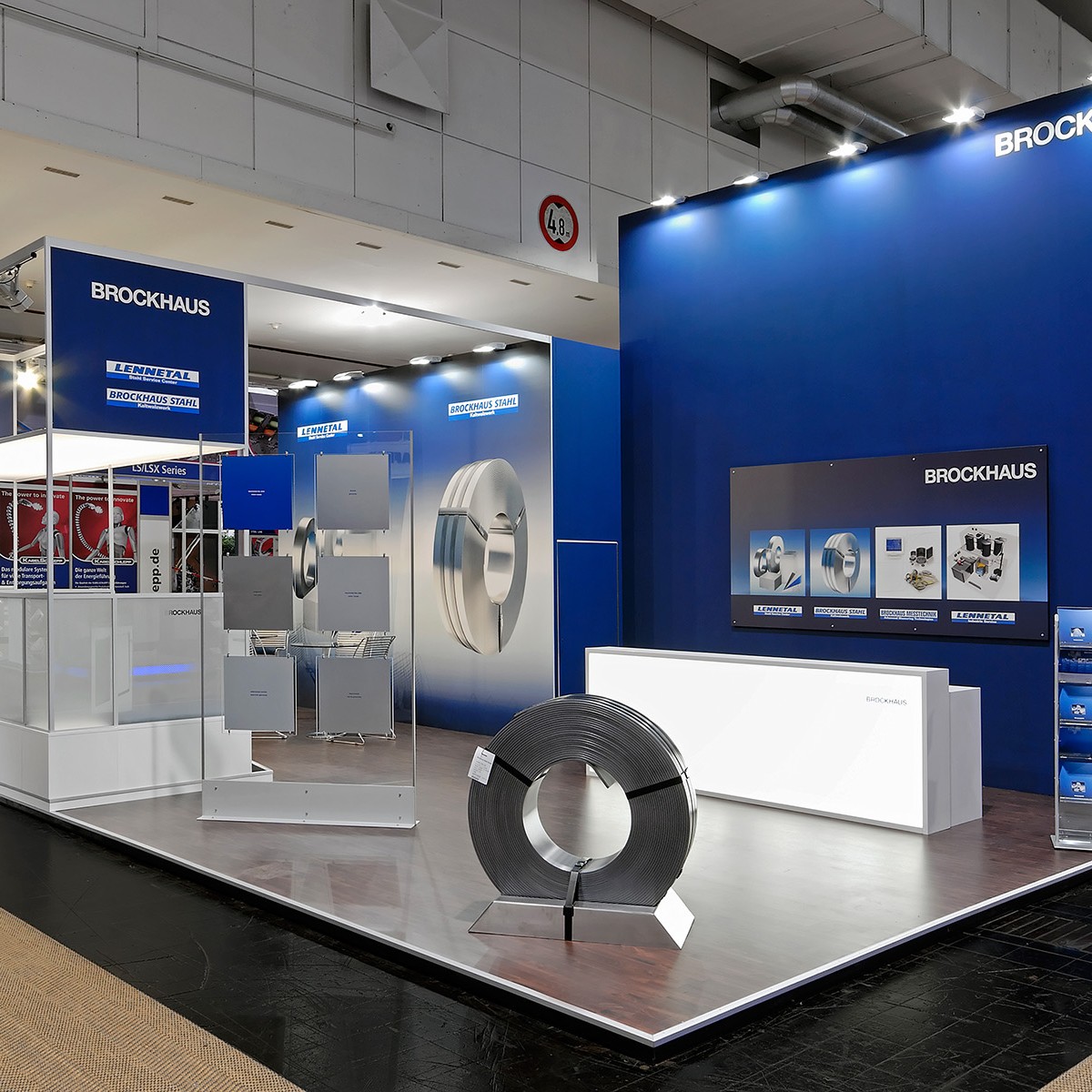 Brockhaus Euroblech Messestand Brockhaus Euroblech Messestand