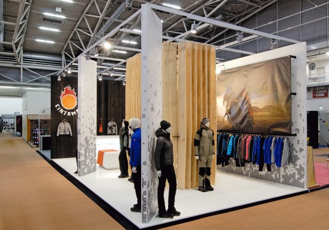 Cintamani Messestand Ispo