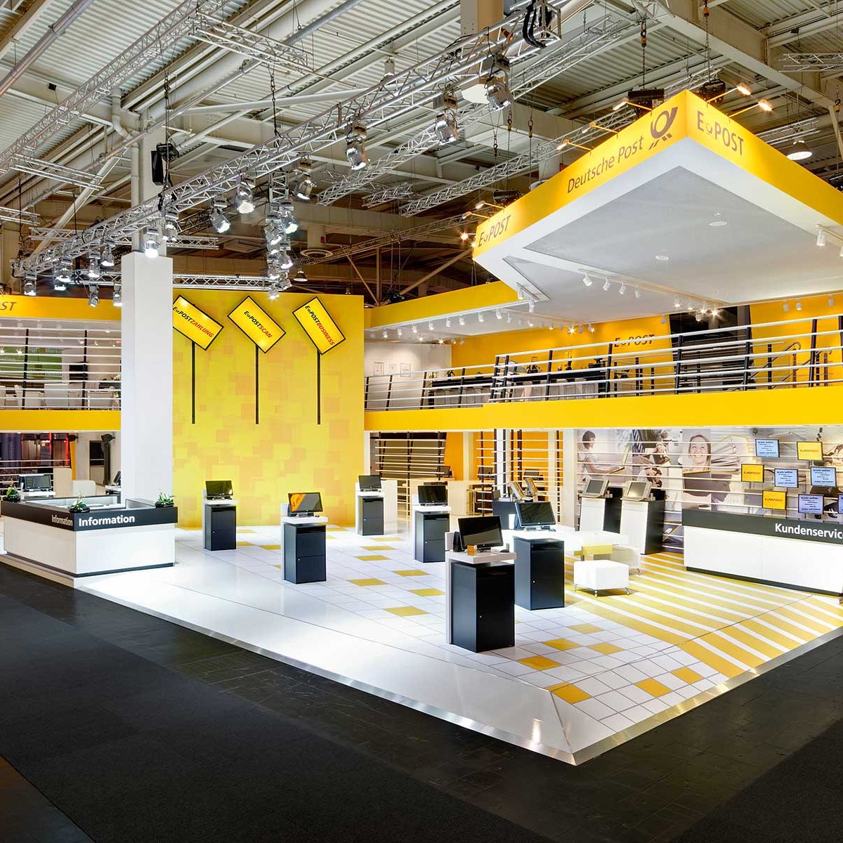 Messestand von Deutsche Post Messestand von Deutsche Post