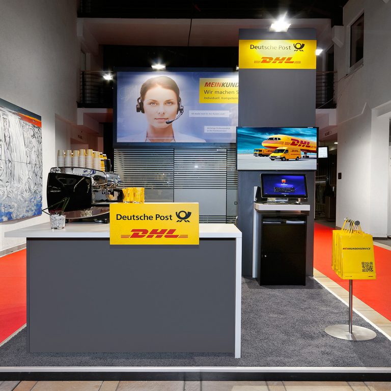 DHL Messestand Call Center World 2
