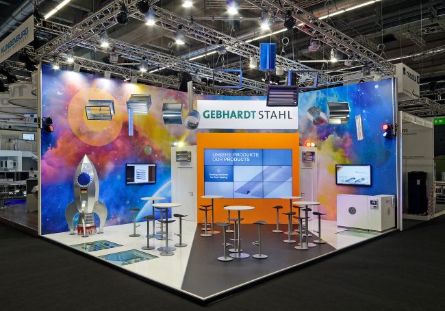 Gebhardt Stahl Messestand ISH Frankfurt 4