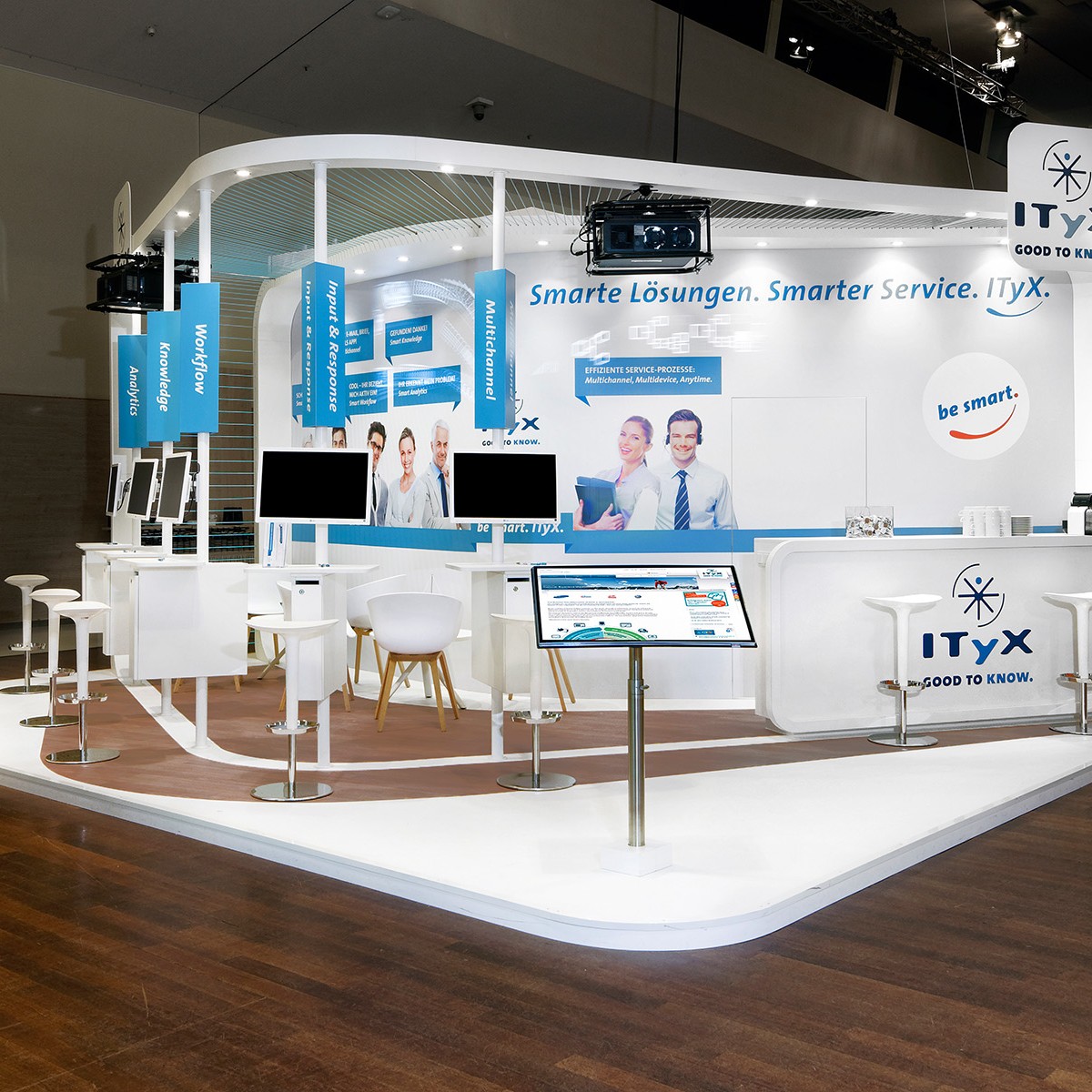 ITYX Messestand CCW Berlin ITYX Messestand CCW Berlin