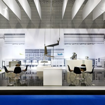 Messestand: Kalt Maschinenbau AG - Messe: Anuga Foodtec - Messestandort: Köln - Standfläche: 160m² - Standtyp: Eckstand links