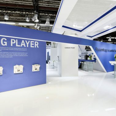 Messestand: thyssenkrupp AG - Messe: Achema - Messestandort: Frankfurt - Standfläche: 338m² - Standtyp: Inselstand