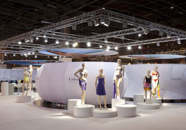 Messestand: maryanbeachwear group GmbH - Messe: Mode City - Messestandort: Paris - 231m² - Inselstand