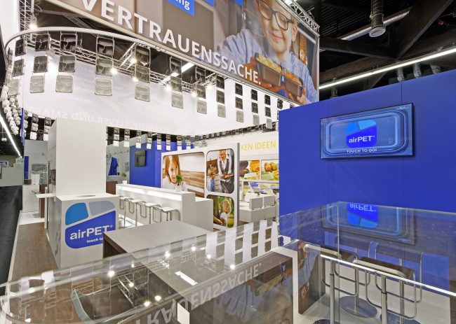 Silver Plastics Messestand Fachpack Nürnberg 2