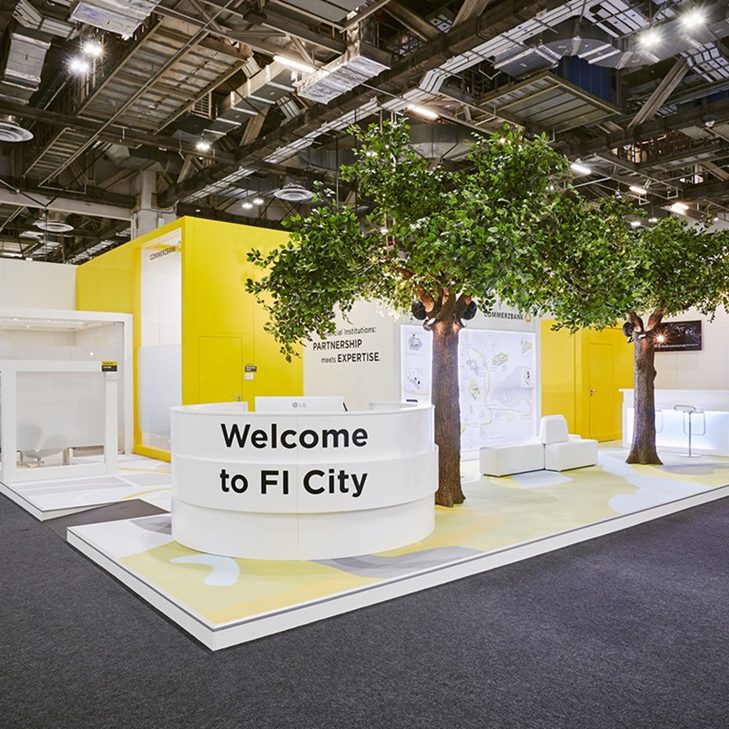 Messestand: Commerzbank AG - Messe: Sibos - Messestandort: Singapur