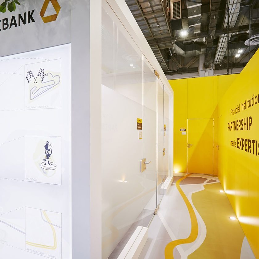 Messestand: Commerzbank AG - Messe: Sibos - Messestandort: Singapur
