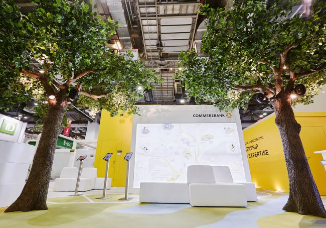 Commerzbank Messestand Sibos Singapur 4