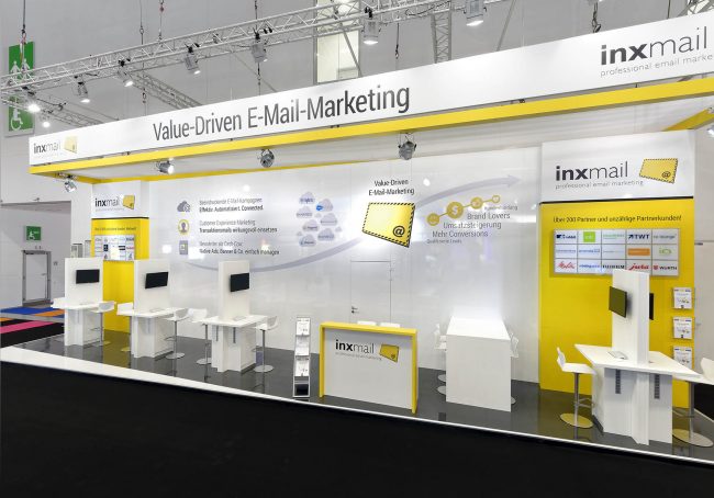 Inxmail Messestand dmexco