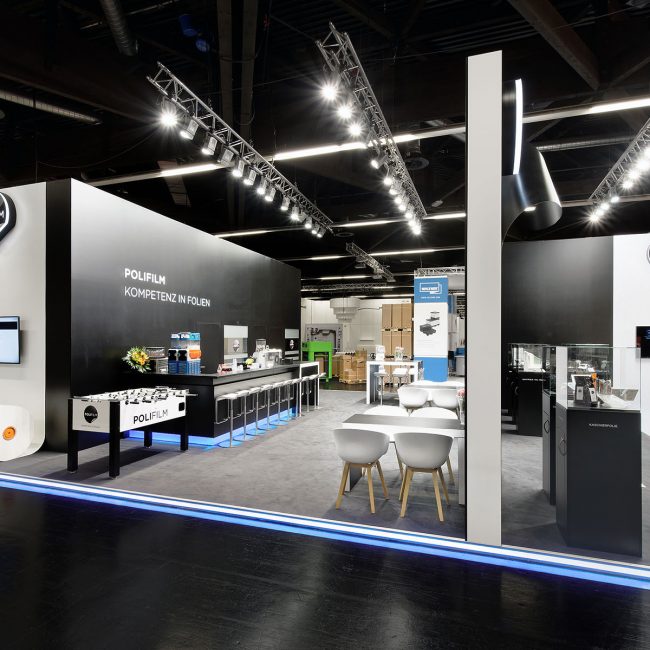Polifilm Messestand Fachpack Nürnberg